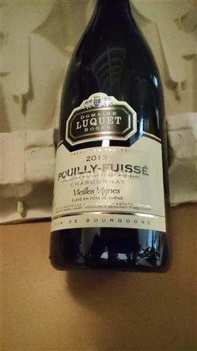 Bourgogne Pouilly-fuissé Domaine Luquet Vieilles Vignes 2013