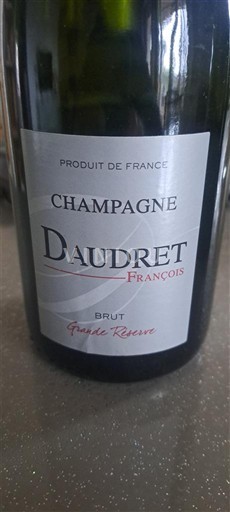 Champagne Daudret François Grande Réserve Non Millésimé