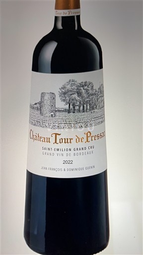 Bordeaux Saint-Émilion Grand Cru Grand Cru Château Tour de Pressac 2022