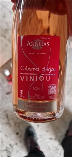 Thung lũng sông Loire Cabernet-d'Anjou Aguilas 2024