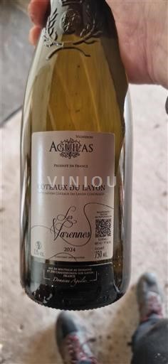 Thung lũng sông Loire Coteaux-du-layon Domaine Aquilas Les Varennes 2024