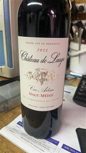 Bordeaux Haut-Médoc Château Lauga 2022