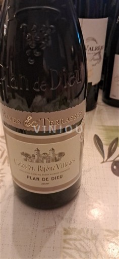 Thung lũng Rhône Không được chỉ định Rives & Terrasses Không niên vụ