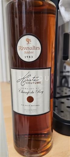 Rosellón No especificado Domaine Champ du Roy Haute Coutume 1983