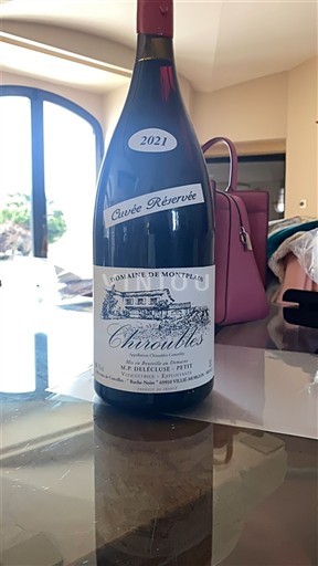 Beaujolais Chiroubles Domaine Montplais Réservée 2021