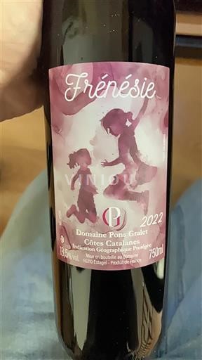 Languedoc y Rosellón Costas Catalanas Domaine Pons Gralet Frénésie 2022