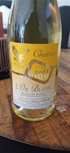 Beaujolais Niet gespecificeerd Domaine Richard Chatelet L'Or Blanc 2023
