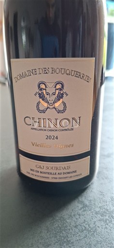 Loire Valley Chinon Domaine S Bouquerries Vieilles Vignes 2024