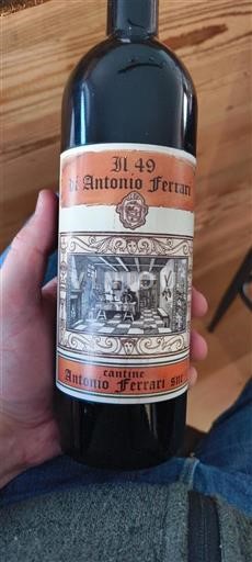 Apulia Susumaniello Salento Antonio Ferrari Il 49 2016