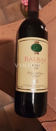 Castela e Leão Ribera del Duero Balbás Roble 1999