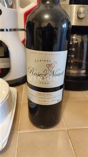 Bordéus Graves Château La Rose Nauet 2006