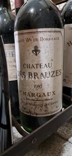 Bordéus Margaux Château S Brauzes 1987