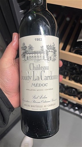 Bordeaux Médoc Château Goudy La Cardonne 1982