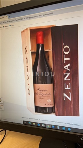 Viner Rouge sec Amarone della Valpolicella Classico Zenato 2019 Italien Veneto Amarone della Valpolicella DOCG