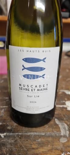 Wijnen Blanc sec Les Hauts Buis 2024 Frankrijk Loirevallei Muscadet-Sèvre-et-Maine AOC