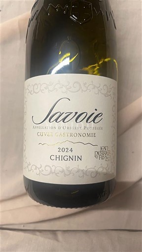 Savoie og Bugey Chignin Jean Perrier et Fils Gastronomie 2024
