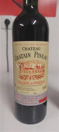 Bordeaux Lalande-de-Pomerol Château Chatain Pineau 2020