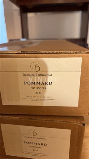 Bourgogne Pommard Domaine Berthelemot Noizons 2023