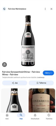 Kystregion Paarl Fairview Eenzaamheid Shiraz 2021