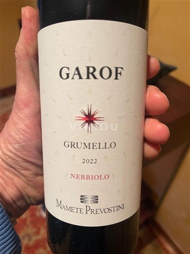 Lombardiet Valtellina Mamete Prevostini Garof 2022