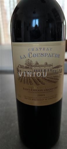 Bordeaux Saint-Émilion Grand Cru Grand Cru Château La Couspaude 2003