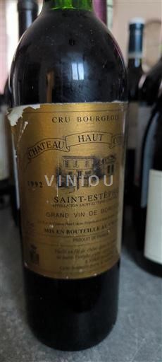 Bordeaux Saint-Estèphe Château Haut Coteau 1992