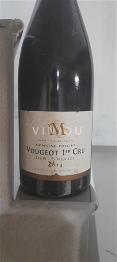 Burgund Vougeot Premier Cru Domaine Méo-Camuzet Les Petits Vougeot 2014