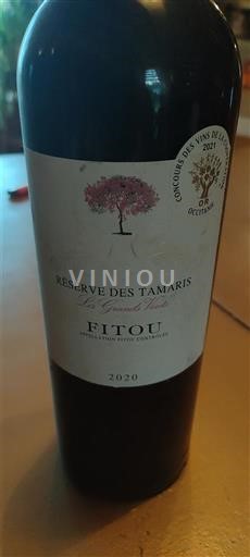 Languedoque Fitou Réserve des Tamaris La Grande Réserve 2020