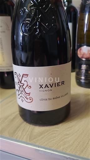 Vallée du Rhône Côtes-du-rhône-villages Xavier Vignon 2017