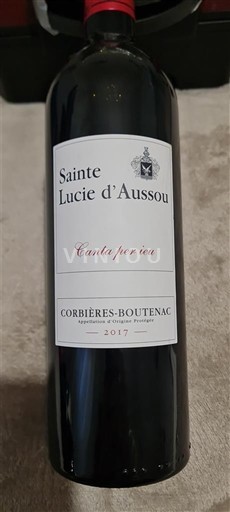 Languedoque Corbières-Boutenac Sainte Lucie d’Aussou Canta per ieu 2017