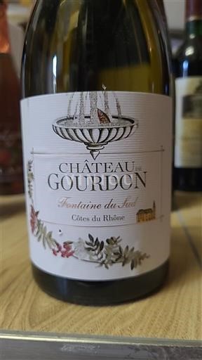 Thung lũng Rhône Côtes-du-rhône Château Gourdon Fontaine du Sud Không niên vụ