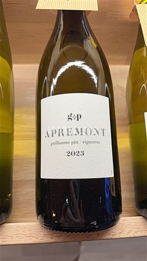 Savoie og Bugey Apremont Guillaume Pin 2023