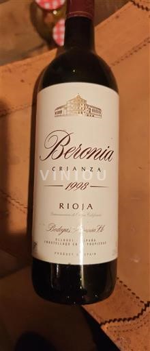 La Rioja Rioja Beronia Crianza 1998