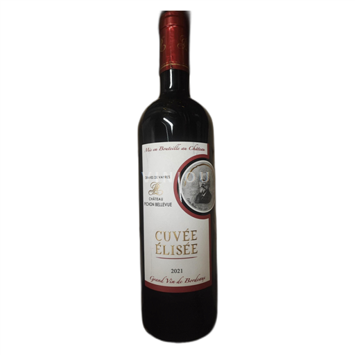 Bordeaux Graves-de-Vayres Château Pichon Bellevue Élisée 2021
