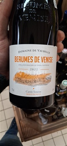 Vale do Ródano Beaumes de Venise Domaine Vaubelle Sourias 2022