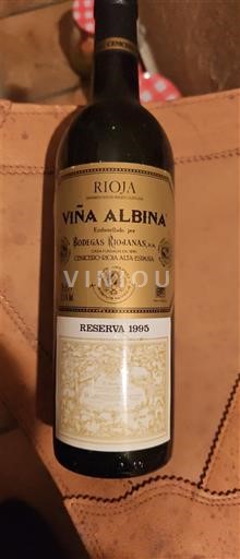 Rioja Bodegas Riojanas Viña Albina Reserva 1995
