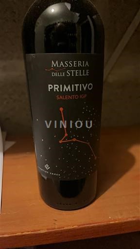 Apulien Susumaniello Salento Masseria delle Stelle Primitivo 2023