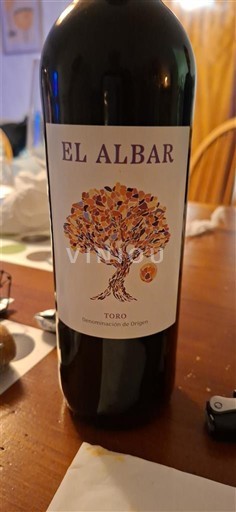 Rượu vang Rouge sec El Albar 2022 Tây Ban Nha Castille và León Toro DO