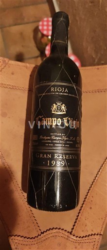 La Rioja Rioja Campo Viejo Gran Reserva 1989