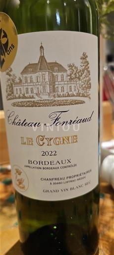 Bordeaux Château Fonréaud Le Cygne 2022