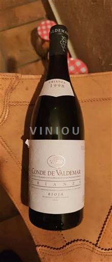 La Rioja Rioja Conde de Valdemar Crianza 1998