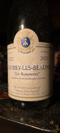 Bourgogne Chorey-lès-Beaune Domaine Louis Duroand Les Beaumonts 2021