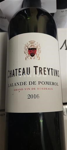 Bordeaux Lalande-de-Pomerol Château Treyins 2016