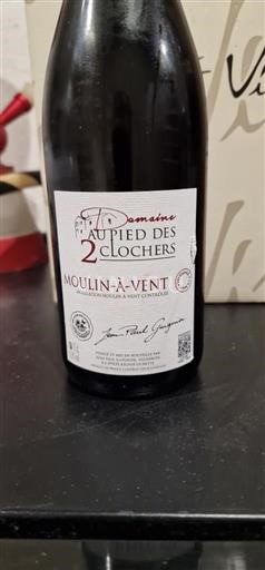 Beaujolais Moulin-à-vent Domaine Au Pied des 2 Clochers 2023