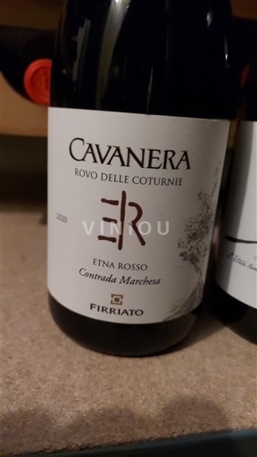 Sicilia Etna Firriato Cavanera Rovo delle Coturnie Contrada Marchesa 2020