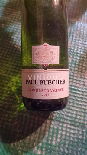 Elzas Gewurztraminer Paul Buecher 2016