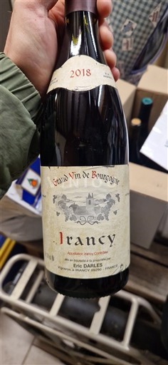 Burgundsko Irancy Éric Darles 2018