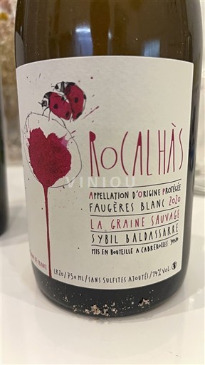 Languedoc Faugères Rocalhàs La Graine Sauvage 2020