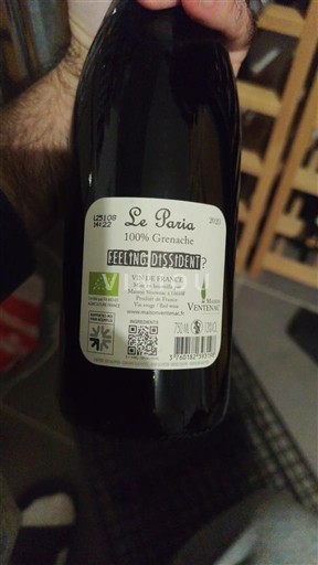 Valle del Ródano No especificado Ventenac Le Paria 2023