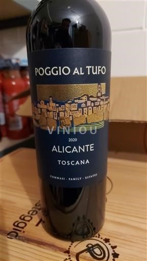 Toscana Poggio al Tufo Alicante 2020